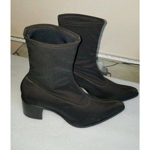 Red Sole Women's Solid Dark Brown Nathalie Ankle